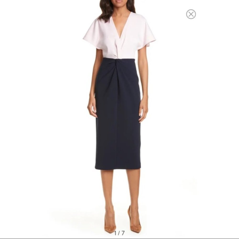 Ted Baker Ellame Two-Tone Sheath Dress